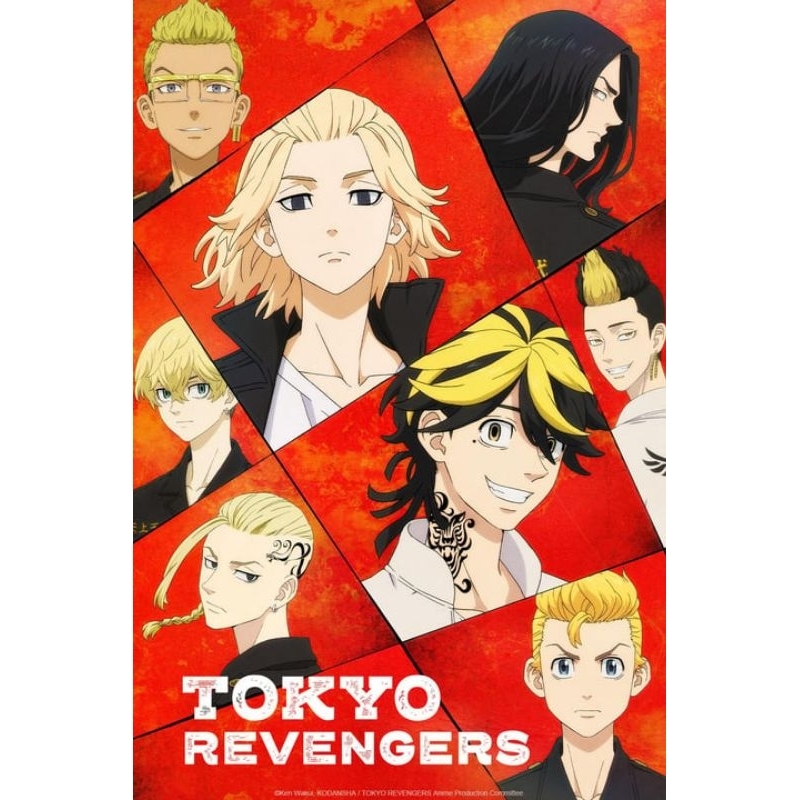 พวงกุญแจอนิเมะ Tokyo Revengers พวงกุญแจยาง