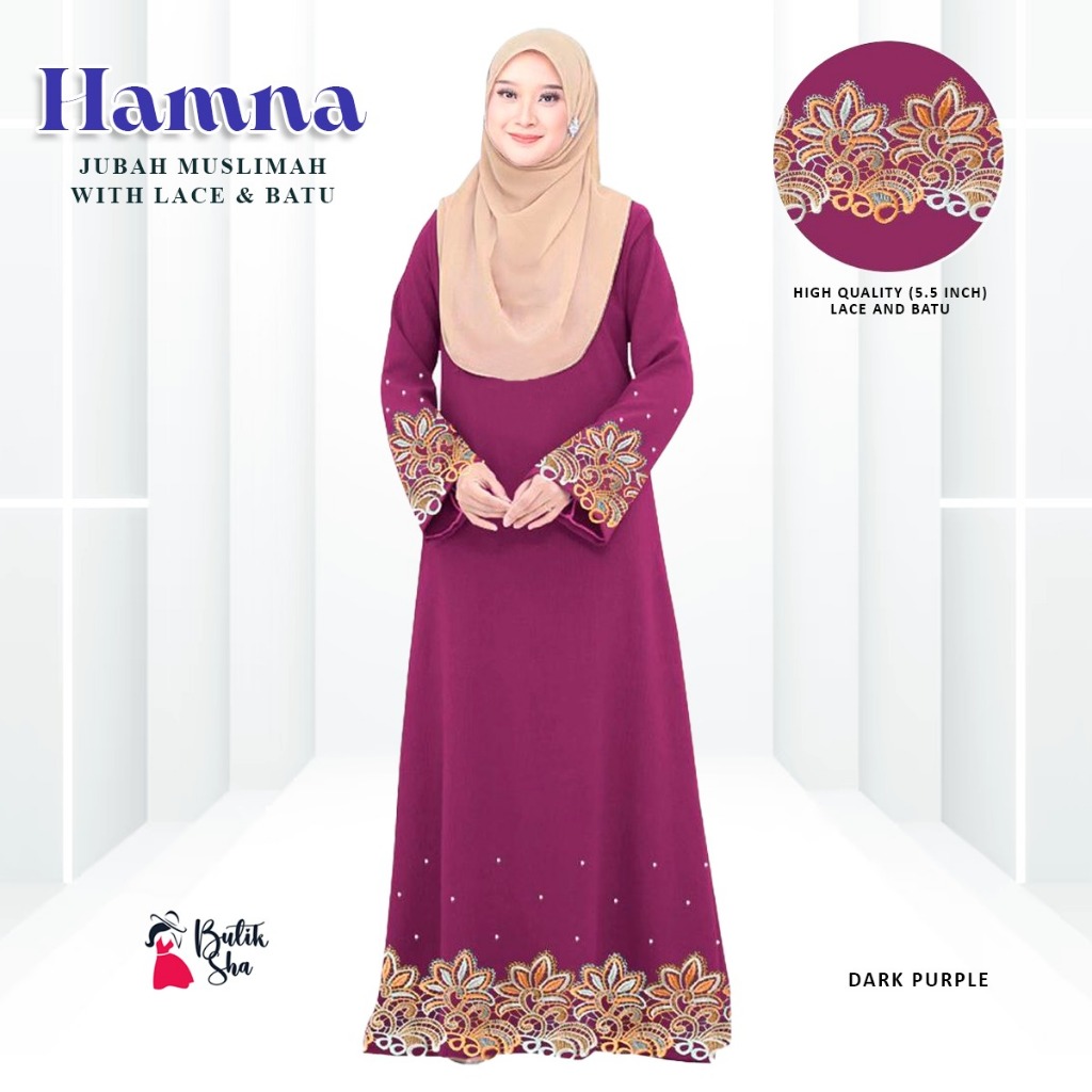 ล่าสุดลูกไม้สีเหลือง Alisha Abaya Robe พร้อมหินสําหรับ RAYA 2025 Muslimah - เสื้อผ้า, ผู้หญิง