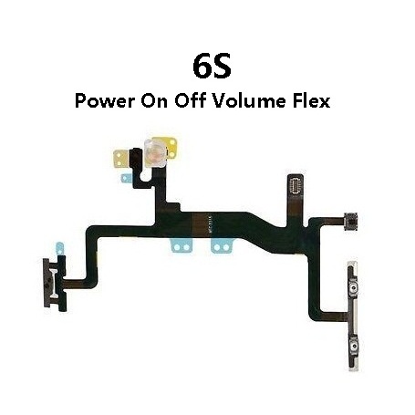สําหรับโทรศัพท์ 6S ( A1633 A1688 A1691 A1700 ) เปิดไฟ Volume Up Down Silent Mute Flash Flex Cable Ri