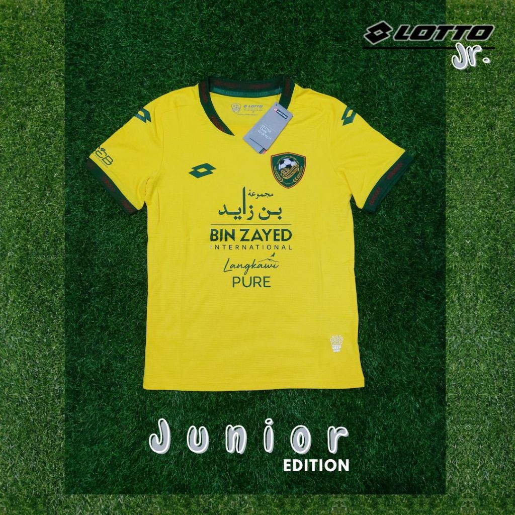 [CLEARANCE] Junior Kids Jersey, Lotto Kedah KDA FC 2023, Home Kit