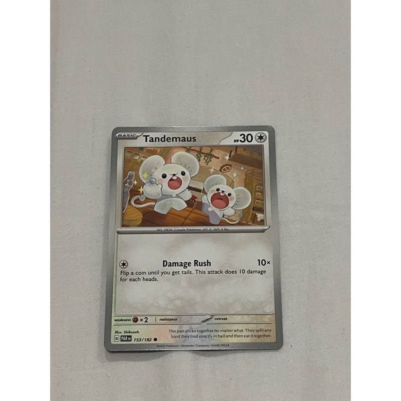 Tandemaus 153/282 Scarlet & Violet Paradox Rift