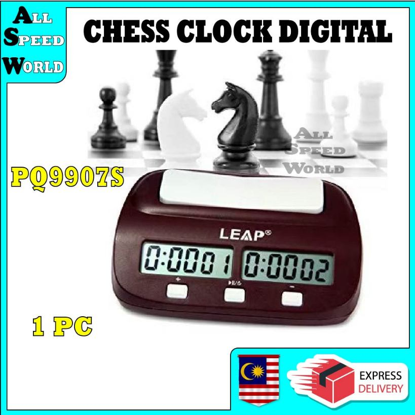 LEAP DIGITAL CHESS CLOCK FOR TOURNAMENT (รวมแบตเตอรี่) STOCKS
