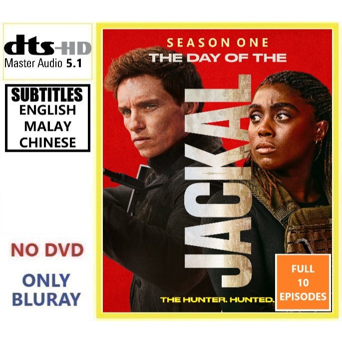 T2D108 The Day Of The Jackal Season 1 (2024) [10 EPISODES] (2 แผ่น) Action Spy Thriller