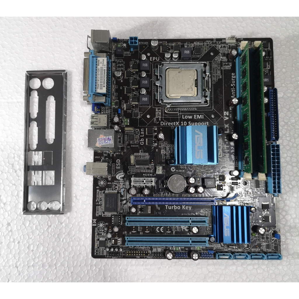 ใช้ Asrock G41M-VS3 / Asus P5G41T-M LX DDR3 / ซ็อกเก็ต 775 เมนบอร์ด Intel (ฟรี CPU+RAM)