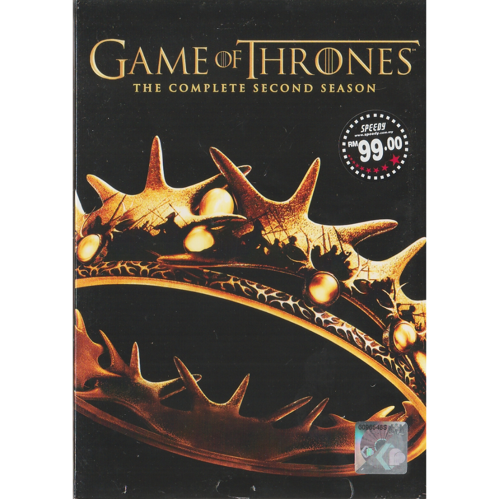 Dvd GAME OF THRONES : THE COMPLETE SECOND SEASON )