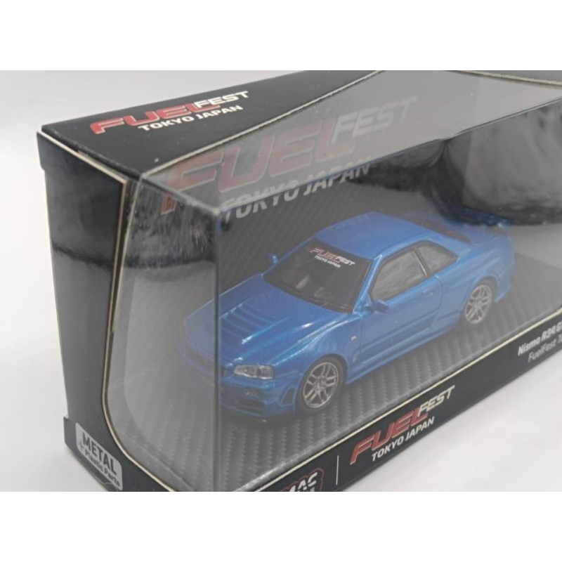 [TARMAC WORKS] NISSAN SKYLINE GT-R R34 Z- TUNE FUELFEST TOKYO