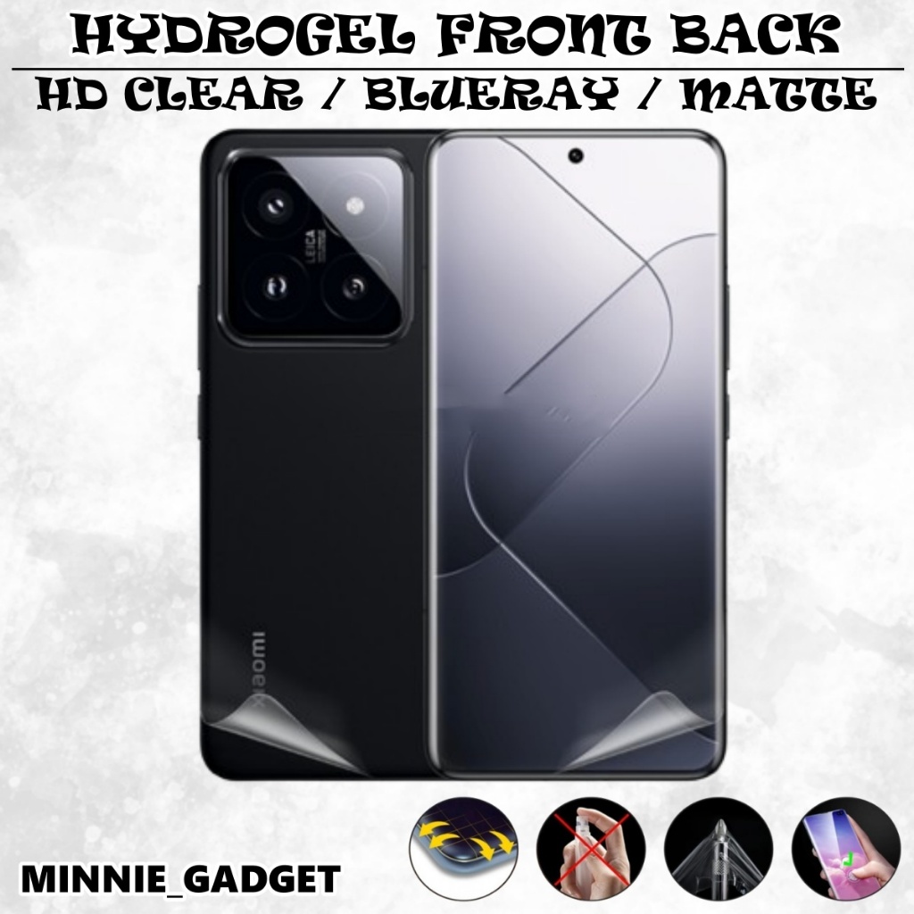 Xiaomi Mi 11T Pro / Mi 11 Ultra / Mi 11 / Mi 11 Lite Mi 10T Pro Mi 10 Pro 9T Pro Hydrogel ตัวป้องกัน