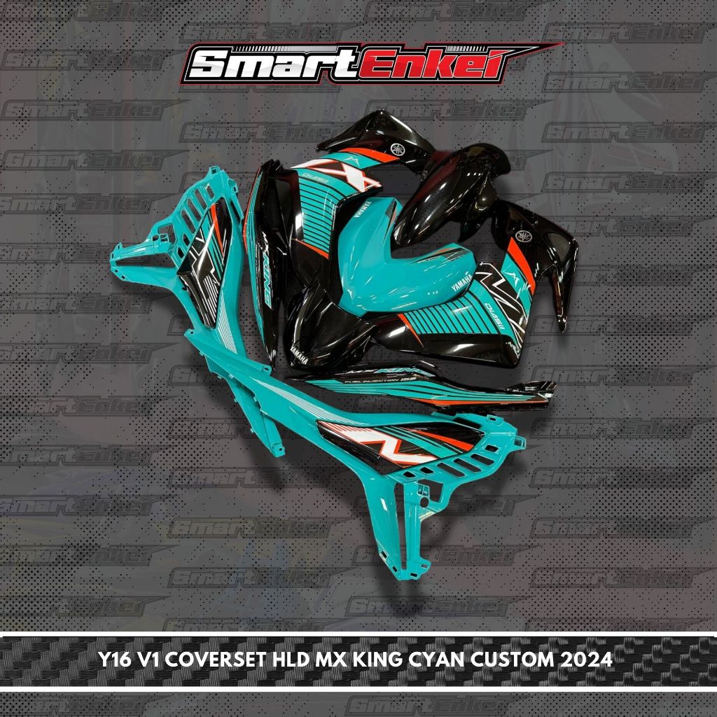 HLD-Y16 V1 COVERSET HLD MX KING CYAN CUSTOM 2024