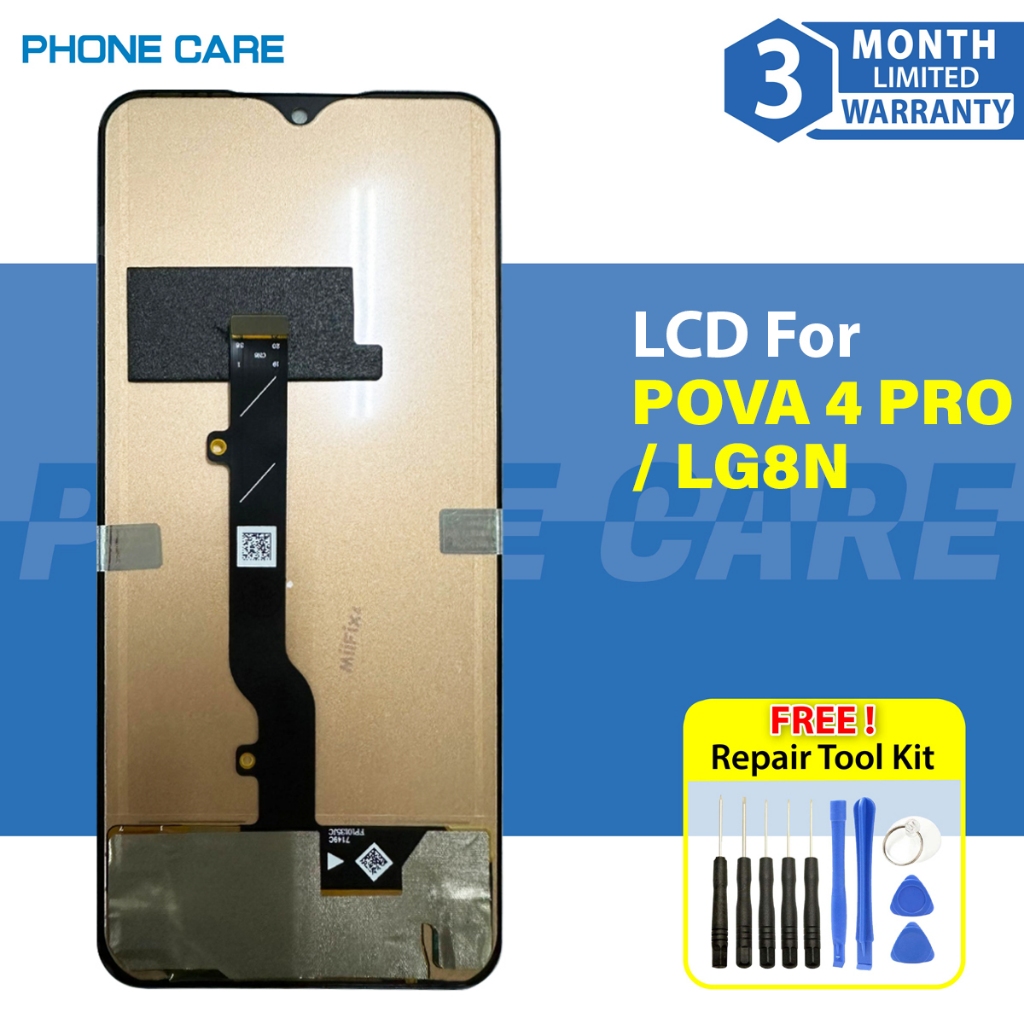 Lcd สําหรับ Tecno Pova 4 Pro LG8N (พร้อมจอแสดงผลหน้าจอสัมผัส)