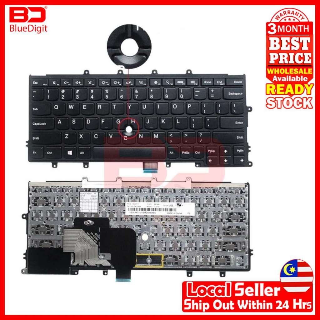LENOVO ThinkPad X240 X240S X240i X250 X260 X270 A275 04Y0900 0C02291 04Y0938 PK130SA1B00 0C43982 แป้
