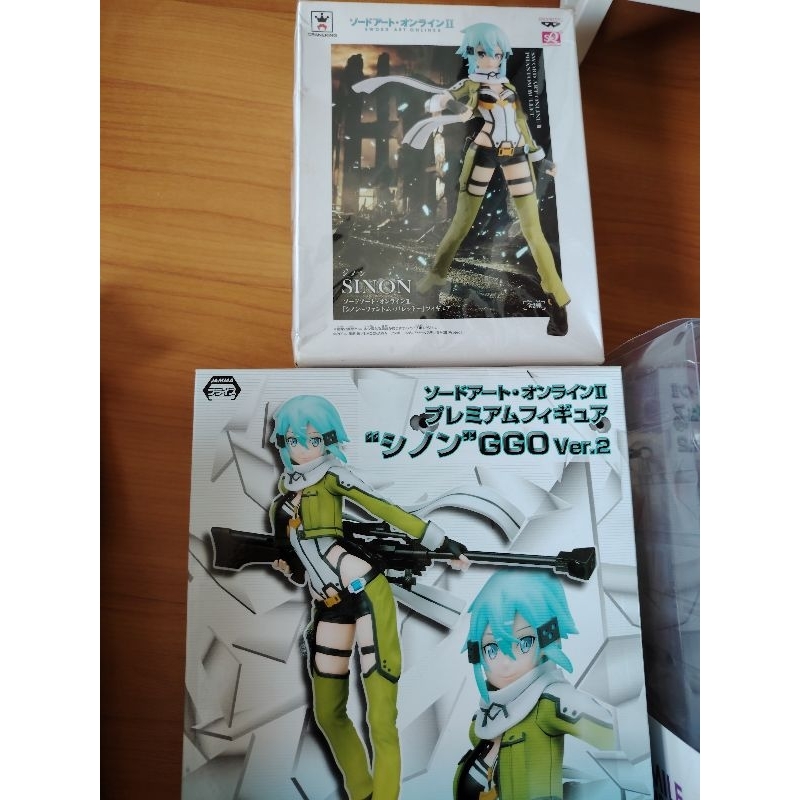 ฟิกเกอร์อนิเมะ sinon ggo banpresto