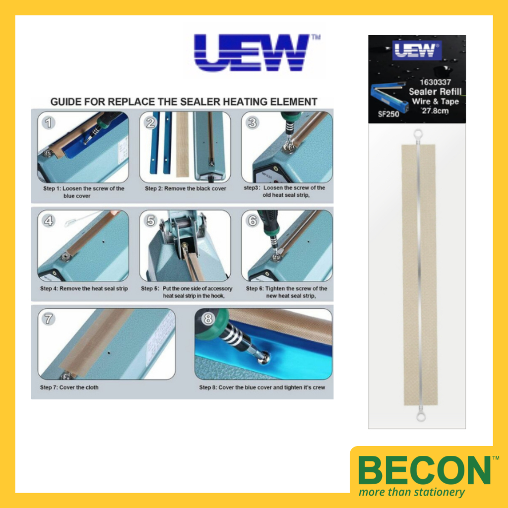 UEW เครื่องซีลเติมลวดและเทปสําหรับ SF250 SF300 SF400 FS200 FS300 FS400