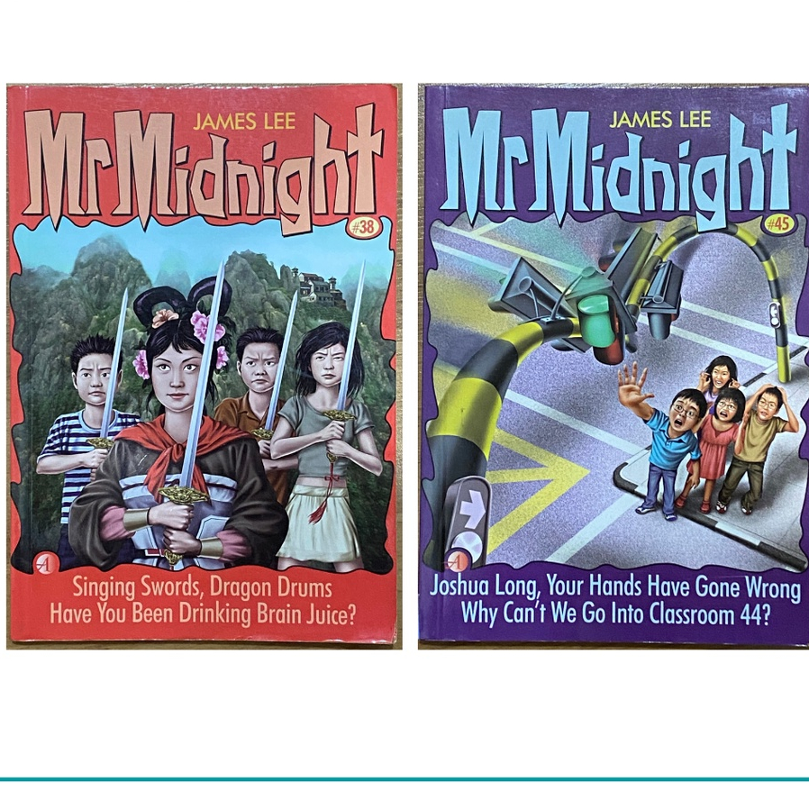 Mr Midnight Series โดย James Lee Children Horror Fiction Book