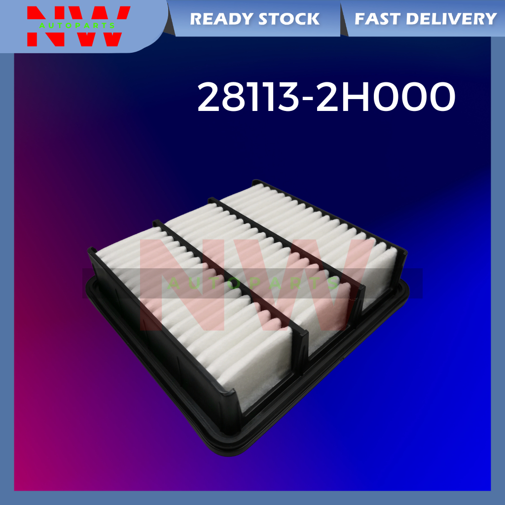 HYUNDAI ELANTRA XD HD , AVANTE 1.6 , i30 , X20 , KIA FORTE 1.6 2.0 AIR FILTER ( 28113-2H000 )