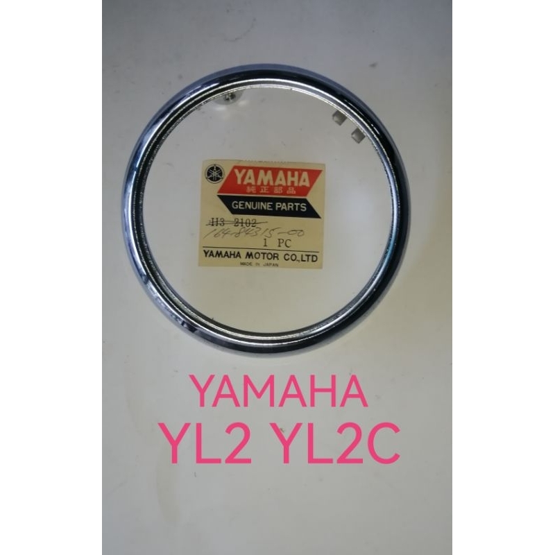 YAMAHA YL2 YL2C NOS HEAD LAMP แหวน