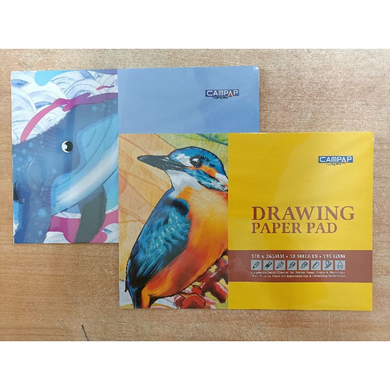 Campap - CA3607 B4 135g 18s Drawing Block - 1 เล่ม