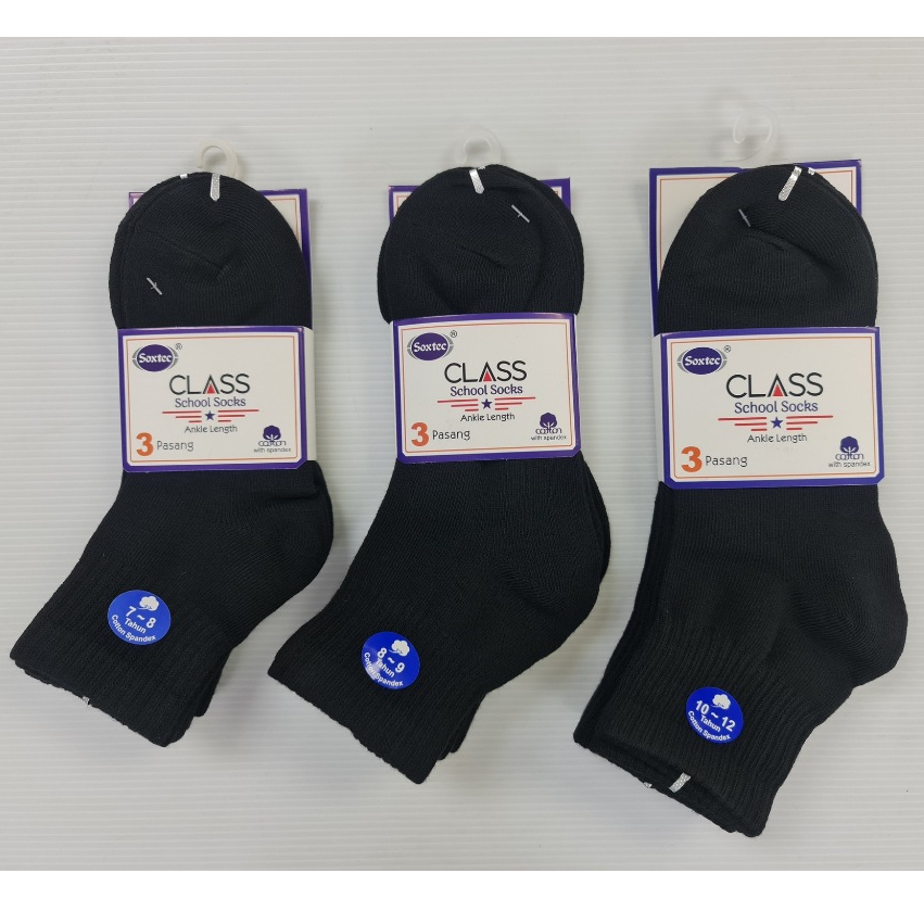 SOXTEC PREMIUM QUALITY SCHOOL SOCKS PENDEK