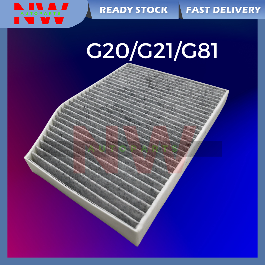 BMW G20/G21/G81 3-SERIES, X3 G01, X4 G02, G29 Z4 2019 คาร์บอน CABIN AIRCOND FILTER