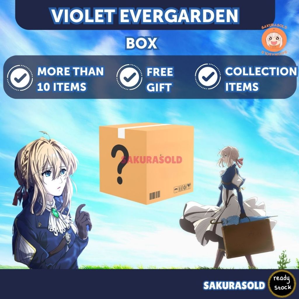 Sakurasold Violet Evergarden Box Anime Violet Ever Garden Kyoto Animation Anime Gif Box Violet Everg