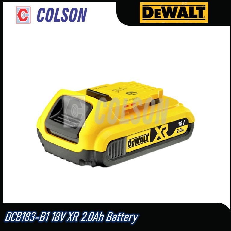 แบตเตอรี่ COLSON DEWALT DCB183-B1 18V XR 2.0Ah
