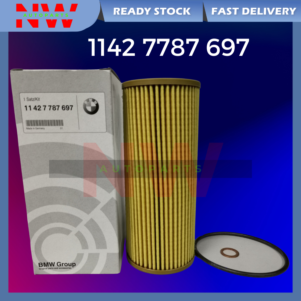 BMW M47 D20 E46 E90 320D 318D X3 2.0D E60 520D กรองน้ํามัน ( 1142 7787 697 )