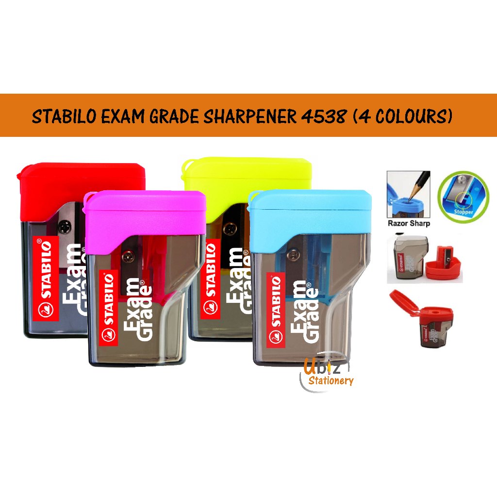 Stabilo Exam Grade Sharpener 4538 (สีสุ่ม)