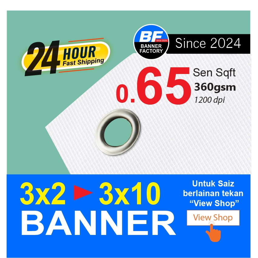 BANNER SIZE (3X2 > 3X10)
