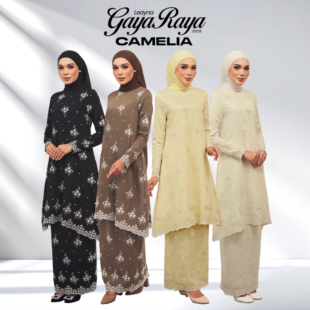 LEAYNA.CO CAMELIA Kurung
