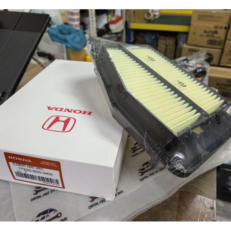HONDA เครื่องยนต์กรองอากาศ HONDA ACCORD T2A 2.0 2013-2015 17220-5D0-W00 17220-5D0-000 17220-5D0 1722