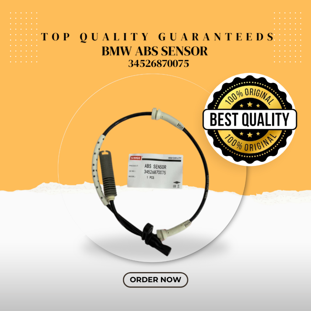 34526870075 เซ็นเซอร์ ABS - Active Sensor - เข้ากันได้กับ BMW 1 Series Coupe (E82), 3 Series (E90), 