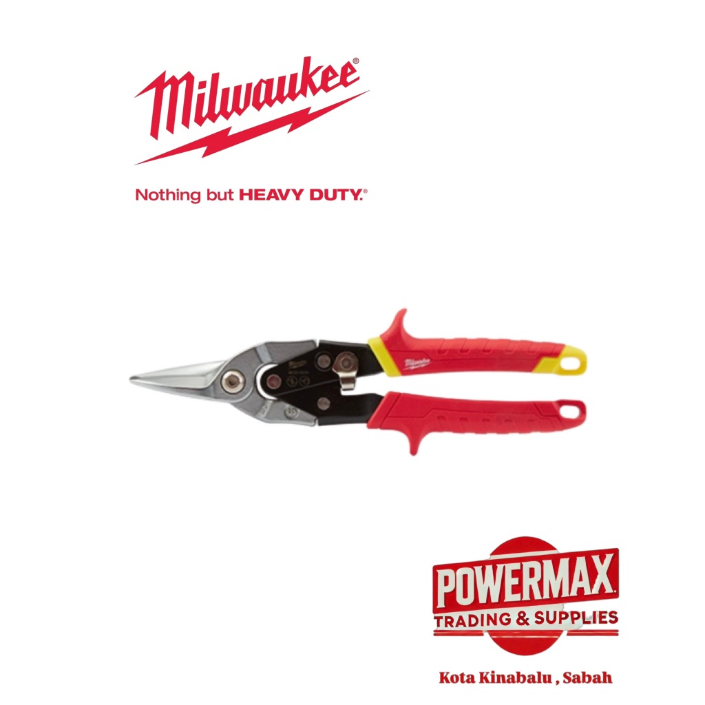 Milwaukee 10" Straight Cutting Aviation Snips (รุ่น 48-22-4530)