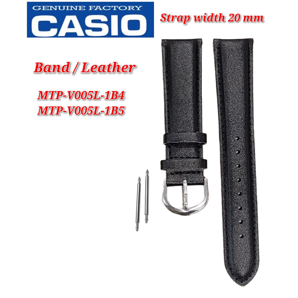 อะไหล่ทดแทน Casio MTP-V005L / MTP-V002L (20MM) - BAND/LEATHER