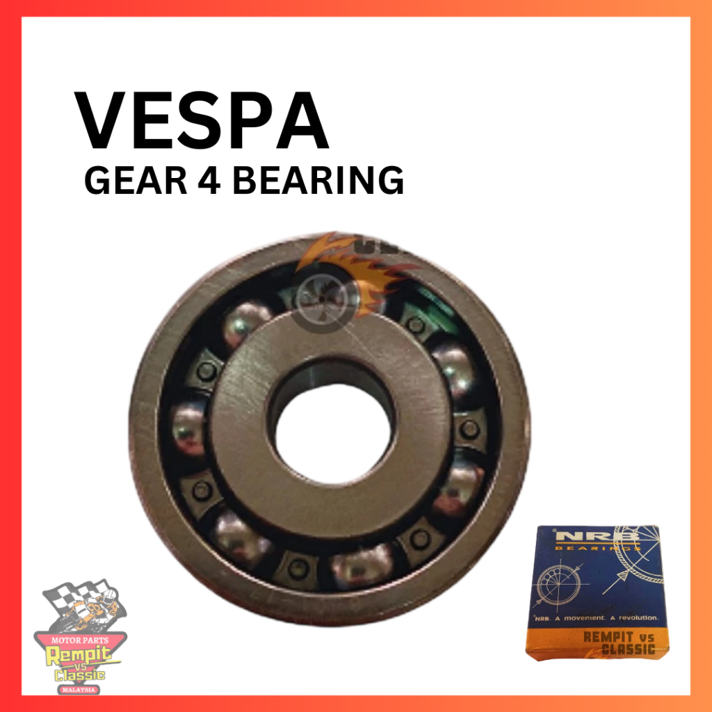 REMPIT Vespa Nrb Gear 4 Bearing Special (Gear Bukit)