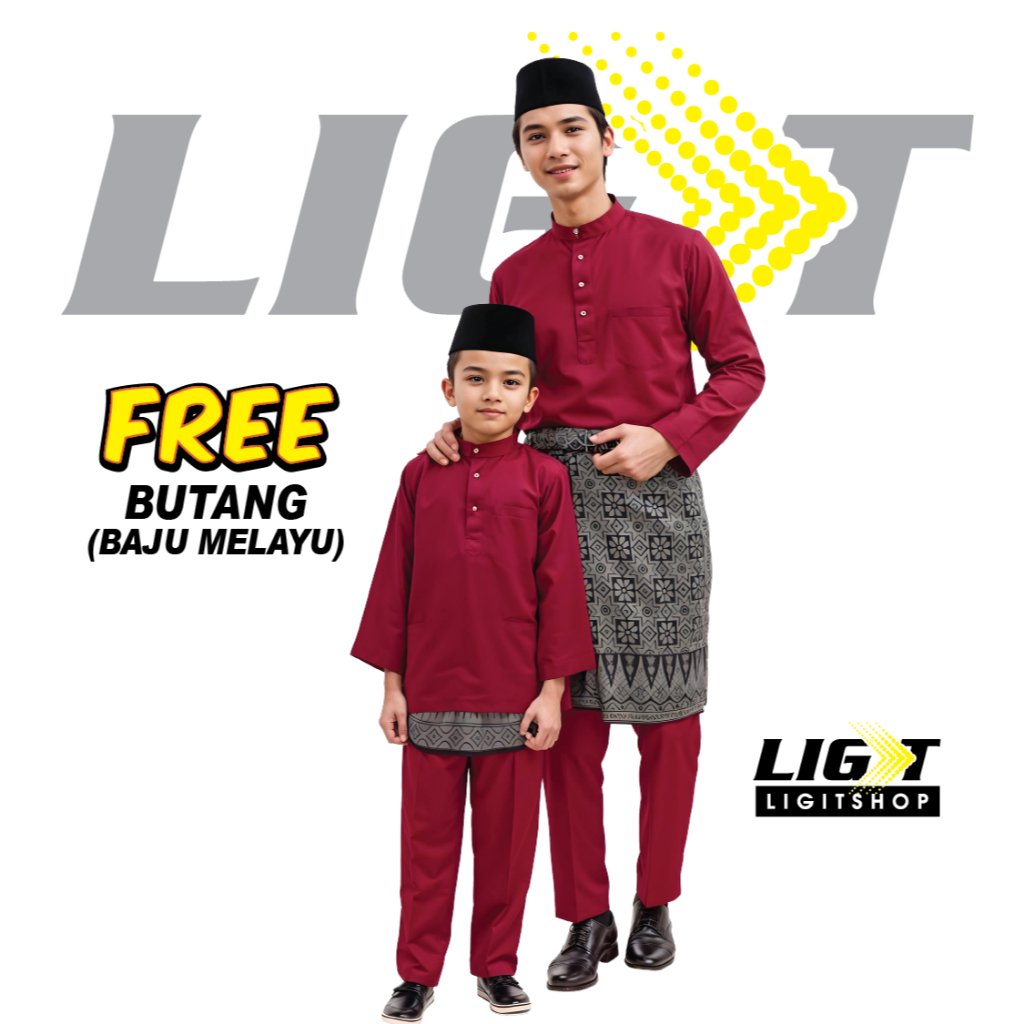 BAJU MELAYU KERAK MUSANG Limited Edition XS-3XL