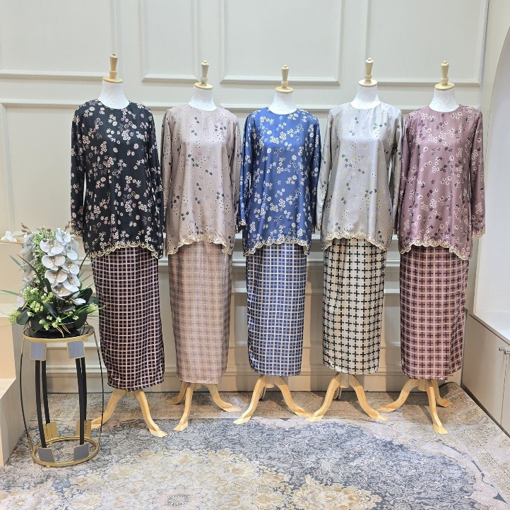 BAJU RAYA 2025 KURUNG KEDAH SUTERA DOBBY PREMIUM DESIGN D 23