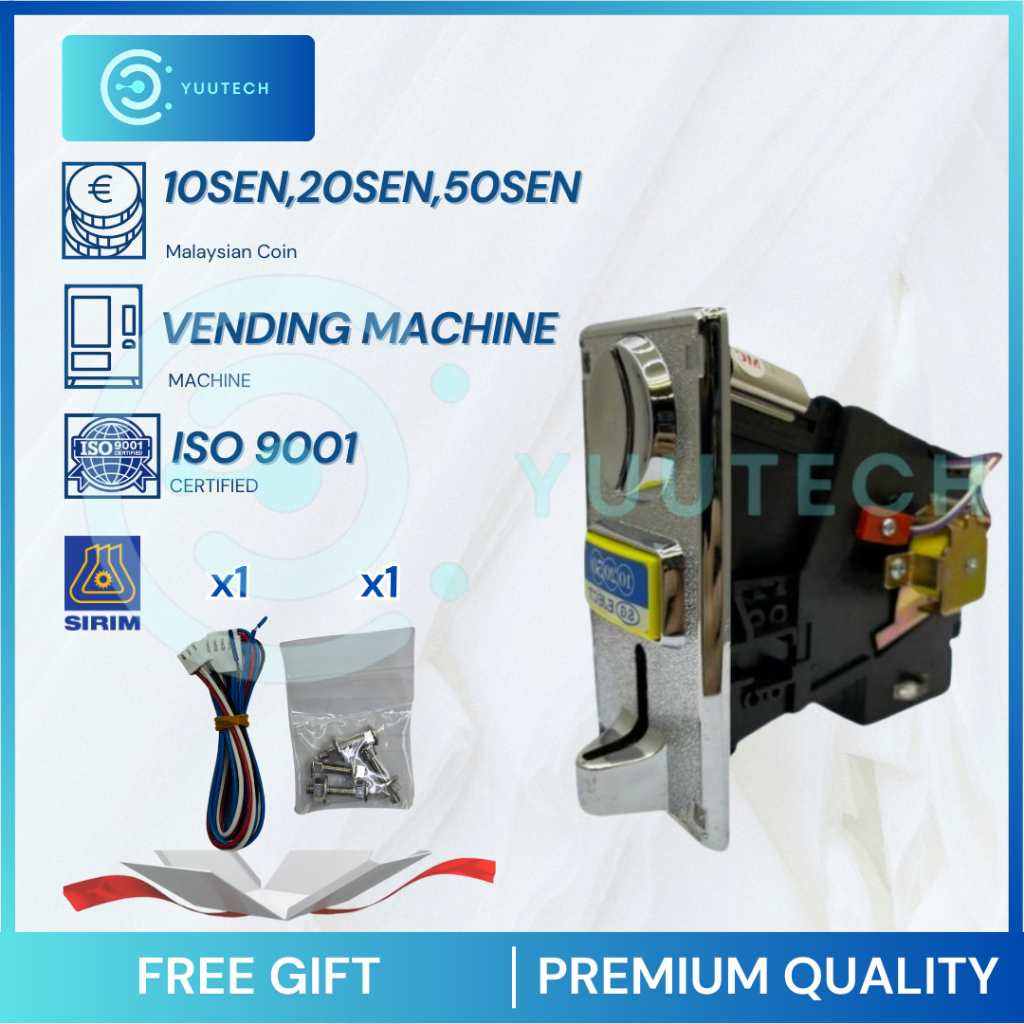 COIN SLOT MECHAINSM SG648 - การออกแบบที่ใช้งานง่ายและเครื่องพ่นไฟ