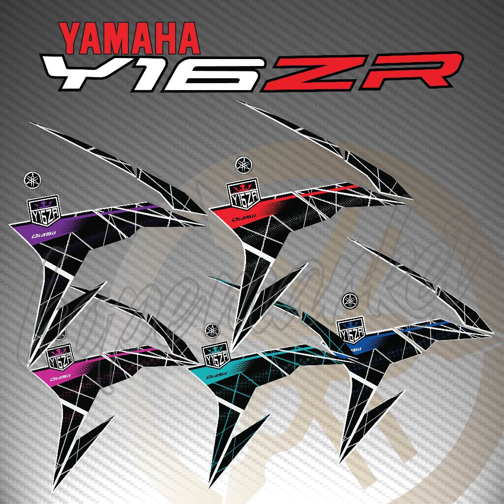 STRIPE MOTOR YAMAHA Y16 Y16ZR V1 V2 155 VIETNAM สีใหม่ (9) สติ๊กเกอร์ร่างกายแบบกําหนดเอง