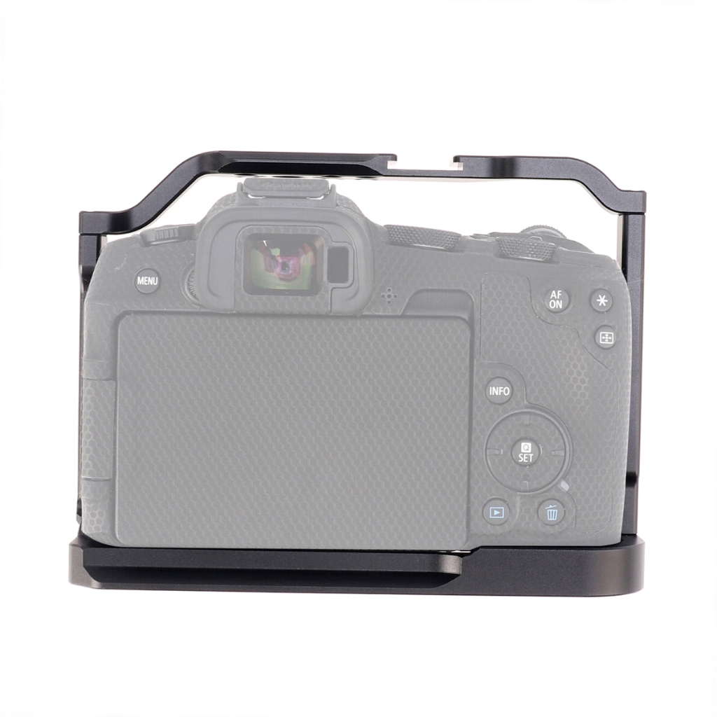 กล้องสําหรับ Canon EOS R8 RP วิดีโอ Rig ขนาดเล็ก Mirrorless พร้อม Cold Shoe Mount 1/4 "และ 3/8 นิ้วส