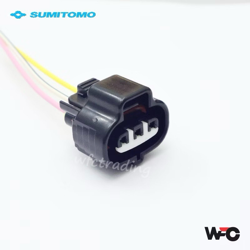 Sumitomo Myvi MAP Sensor Socket Connector 3Pin Alza Map Sensor Socket Hilux Map Sensor
