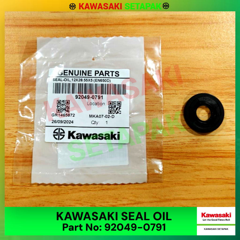 Modenas Kawasaki อะไหล่ซีลน้ํามัน 92049-0791