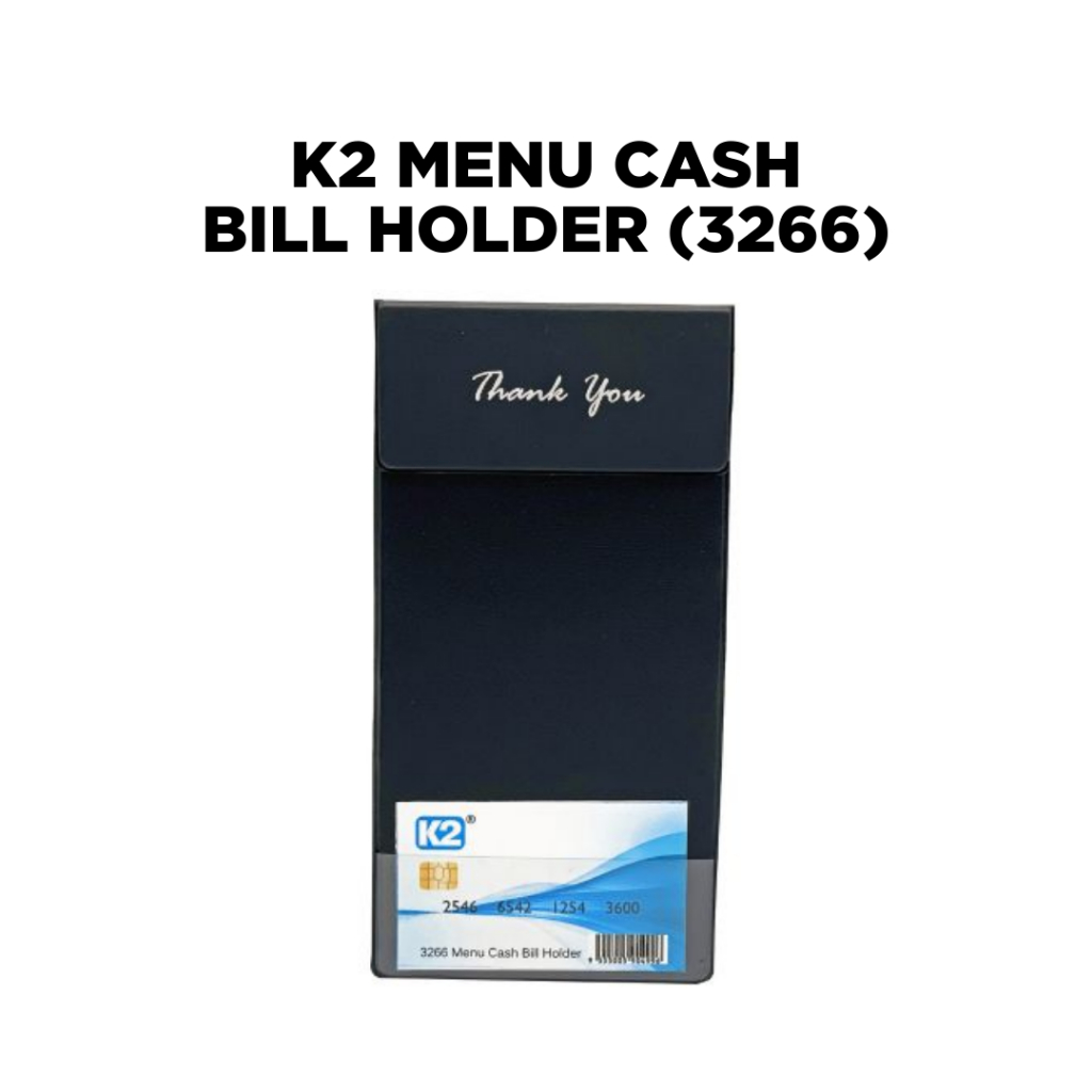 K2 MENU CASH BILL HOLDER (3266)