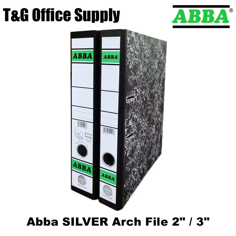 ABBA ARCH FILE 3′ / 2 ABBA FILE 404 / 406 SILVER [ดัชนีสีน้ําตาล]