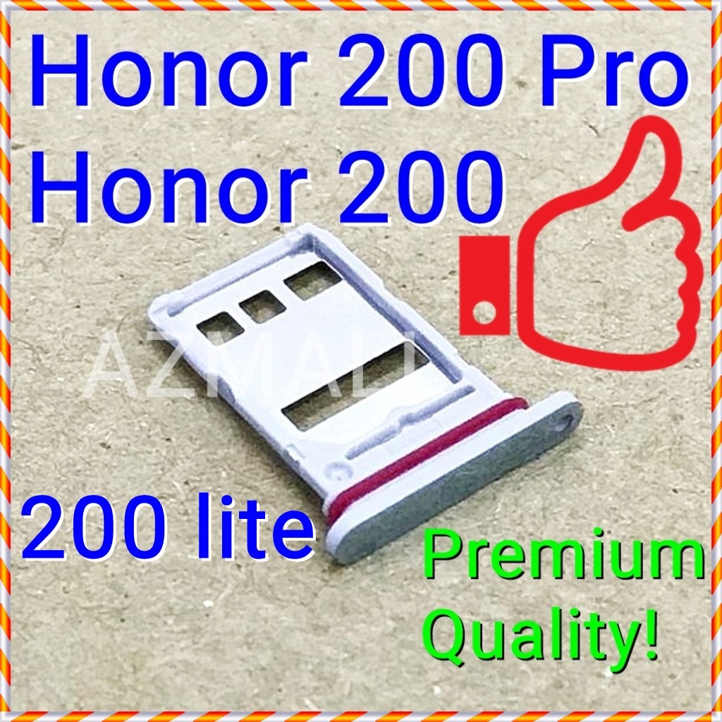 (4 สี) NEW Dual SIM Card Tray Slot Holder Honor 200 lite / Honor 200 Pro 5G / ELI-NX9 ELP-NX9