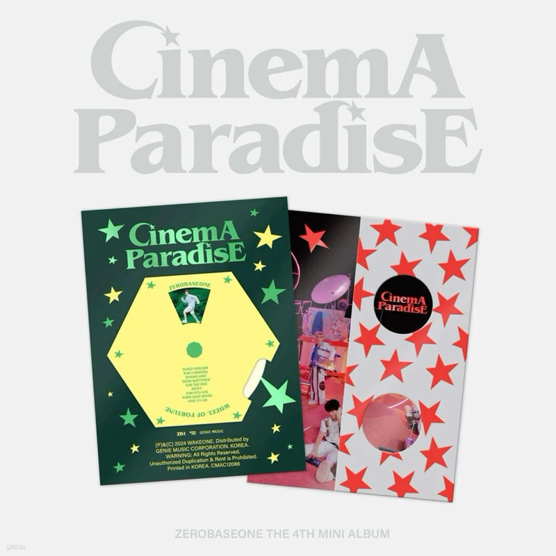 อัลบั้ม ZEROBASEONE CINEMA PARADISE ROMANCE SF
