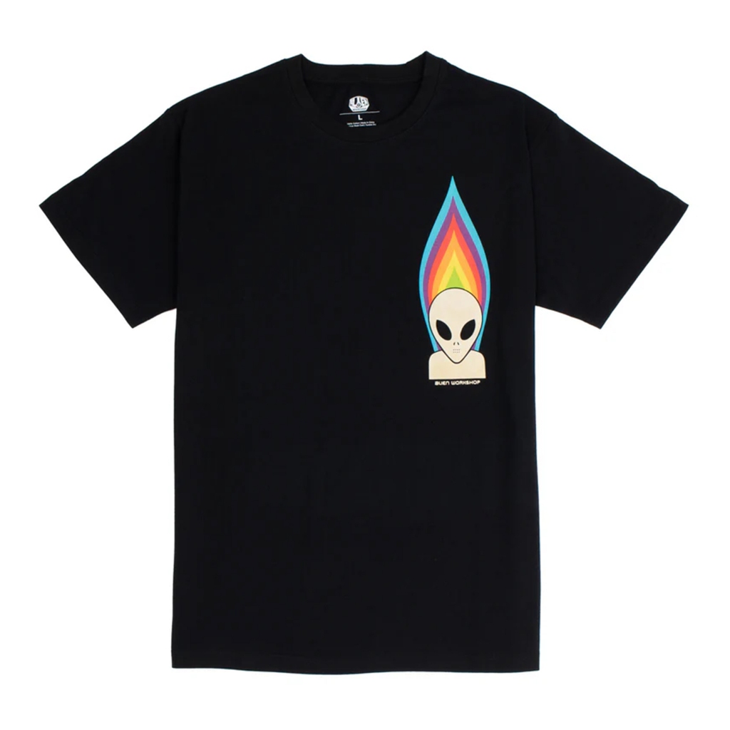 เสื้อยืดไฟฉาย Alien Workshop (สีดํา)