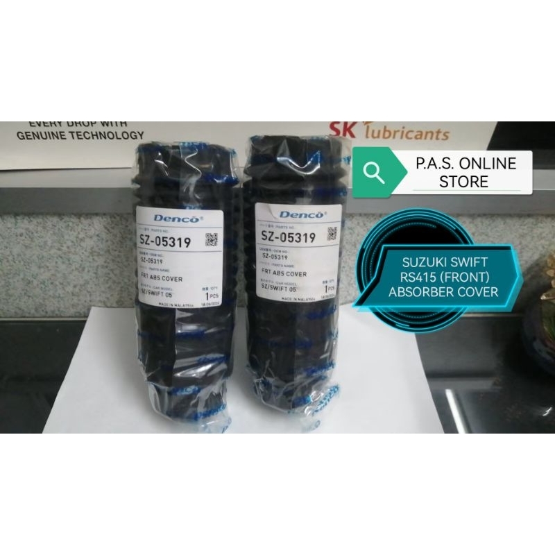 SUZUKI SWIFT RS415 1.5L M15A I4 AUTO 2004-2012 ฝาครอบ ABSORBER ด้านหน้าพร้อม BUSH DENCO SZ-05319