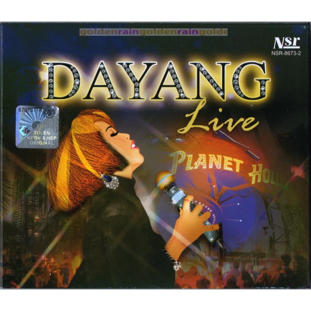 DAYANG NURFAIZAH - Live Planet Hollywood 2009 NSR CD + SLIPCASE SEALED