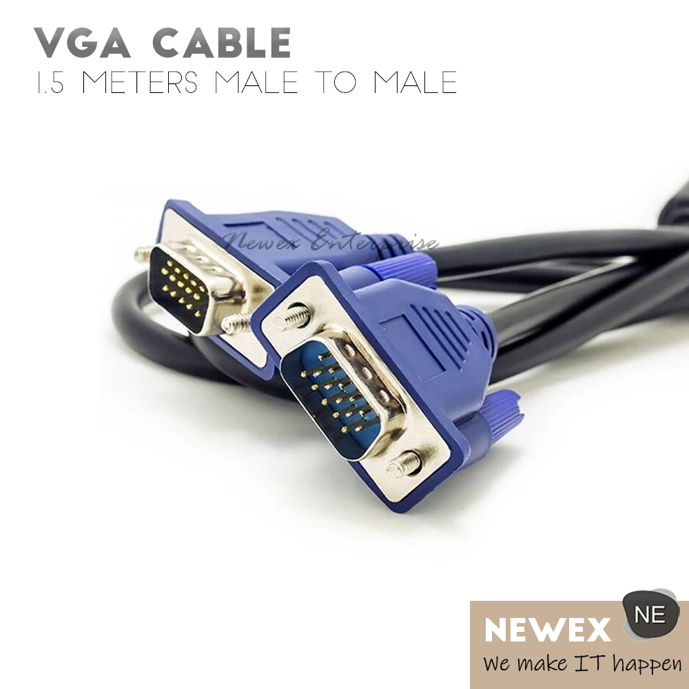 สาย VGA เป็นสาย VGA 15 พิน ชายกับชาย