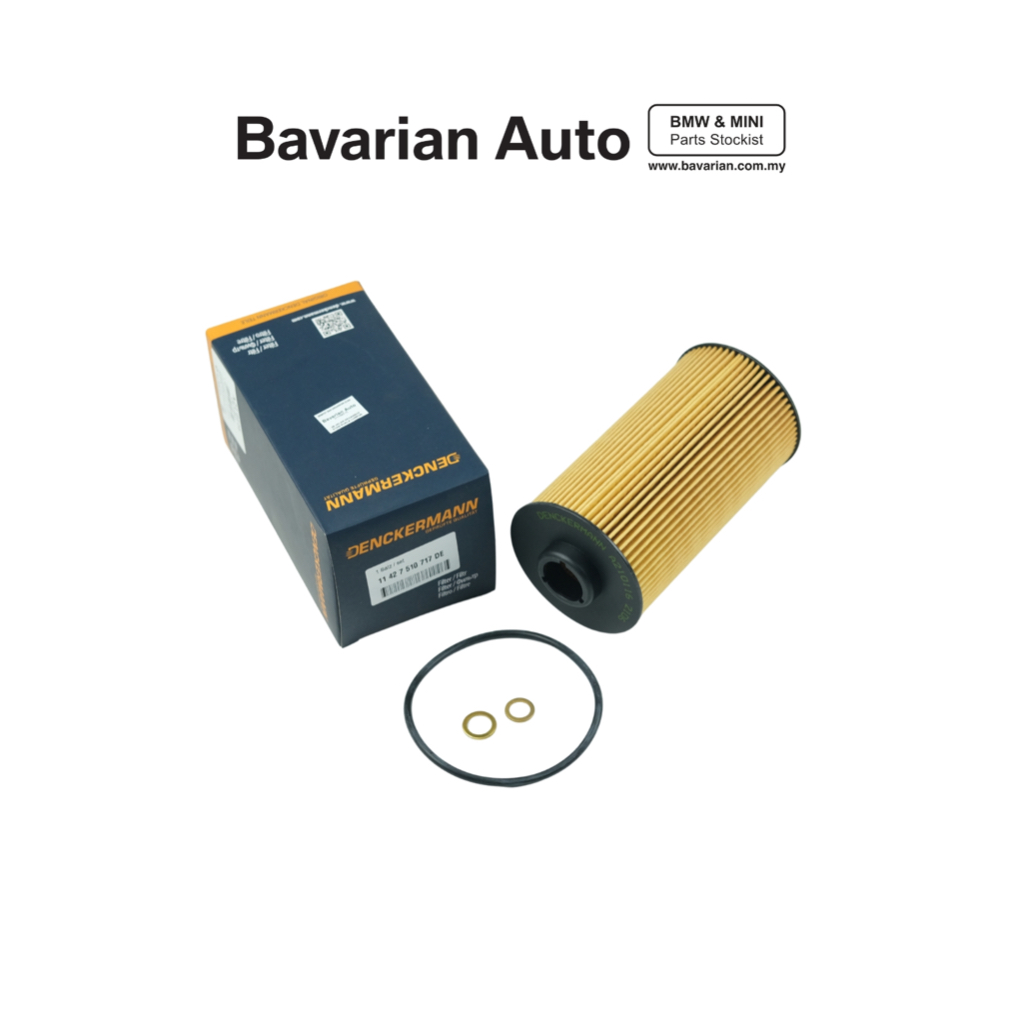 Denckermann ชุดกรองน้ํามันเครื่อง BMW M60/M62/M70/M73/S62/S70 เครื่องยนต์ 11427510717