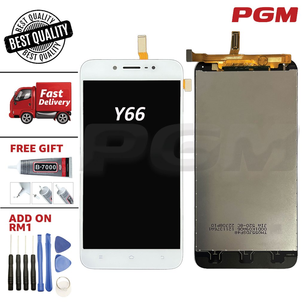 หน้าจอสัมผัส LCD DIGITIZER เข้ากันได้กับ VV Y66 โดย Premium Gadgets Mall